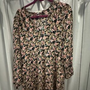 Boden Floral Tea Dress size 20/22 Long